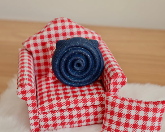 Starry Nights Cow Worry Stone