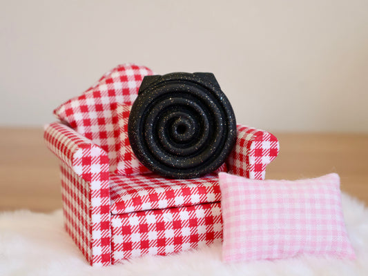 Glow-in-the-dark Night Cat Worry Stone