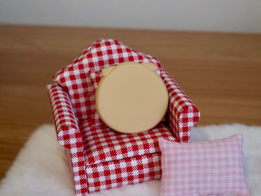 Sugar Cookie Cow Worry Stone