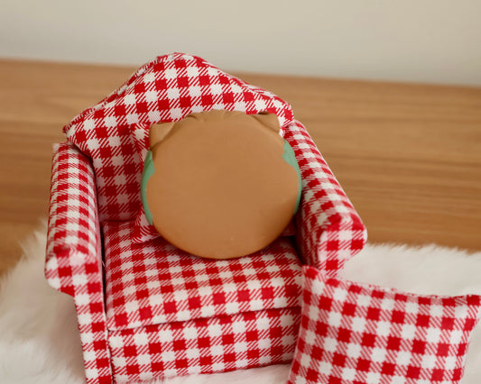 Cozy Highland Cow Worry Stone