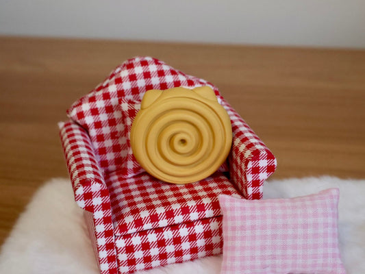 Sakura Kitty Worry Stone