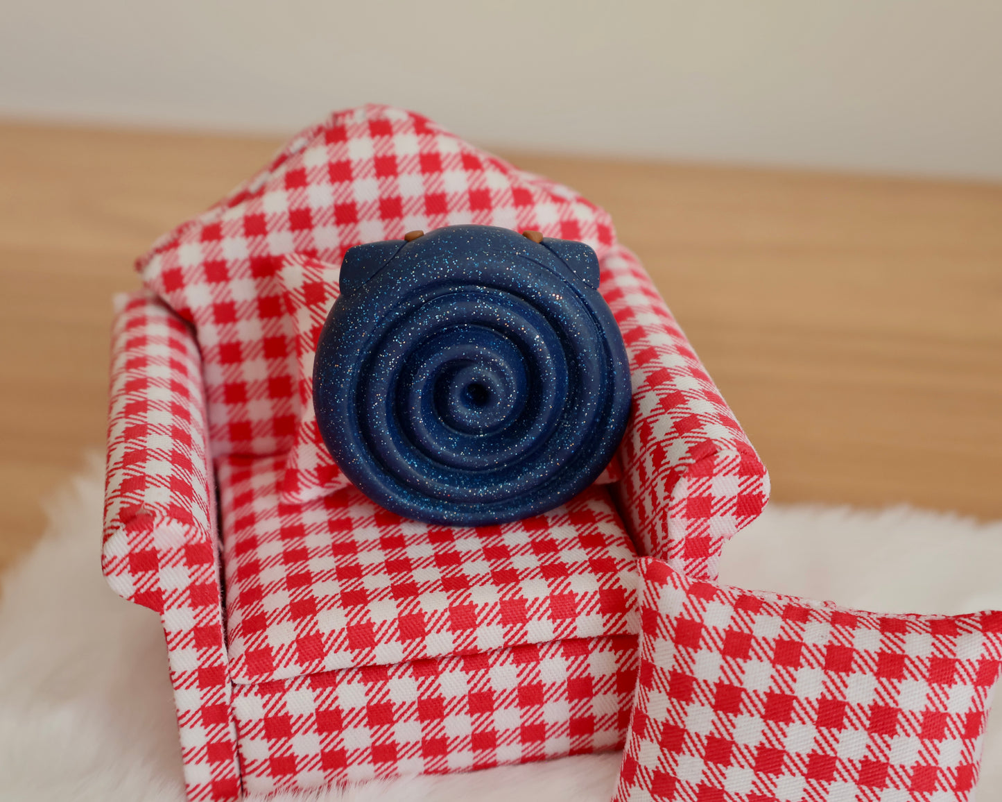 Starry Nights Cow Worry Stone