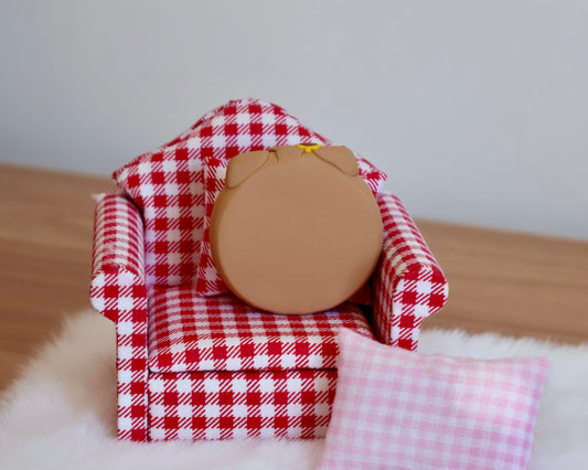 Sunflower Highland Cow Worry Stone