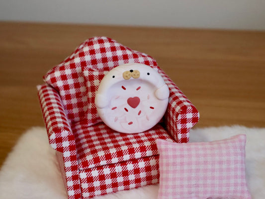 Valentine's Funfetti Seal Worry Stone