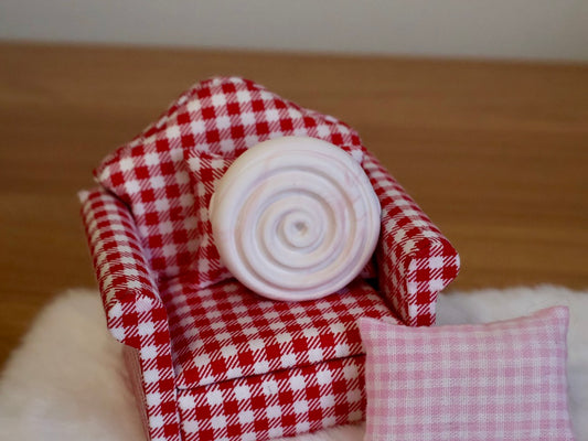 Valentine's Funfetti Seal Worry Stone