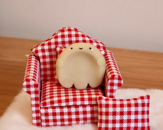 Glow-in-the-dark Ghostie Worry Stone