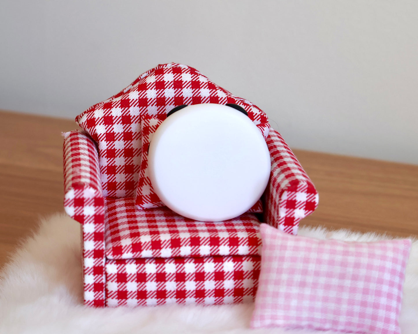 Bamboo Panda Worry Stone