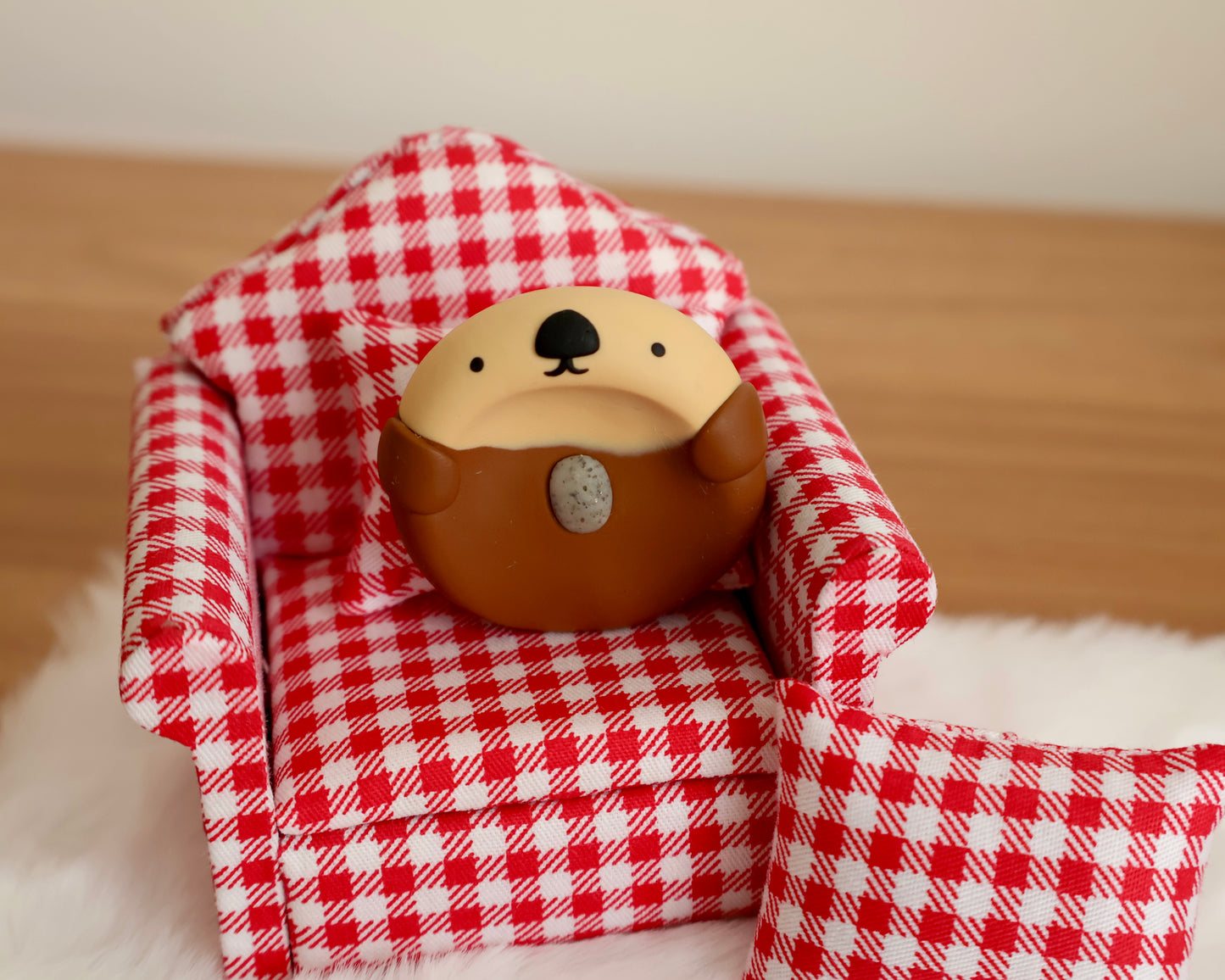 Otter Holding Her Fav Rock Worry Stone
