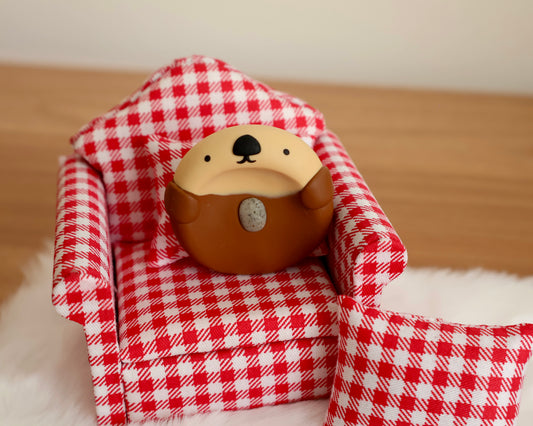 Otter Holding Her Fav Rock Worry Stone