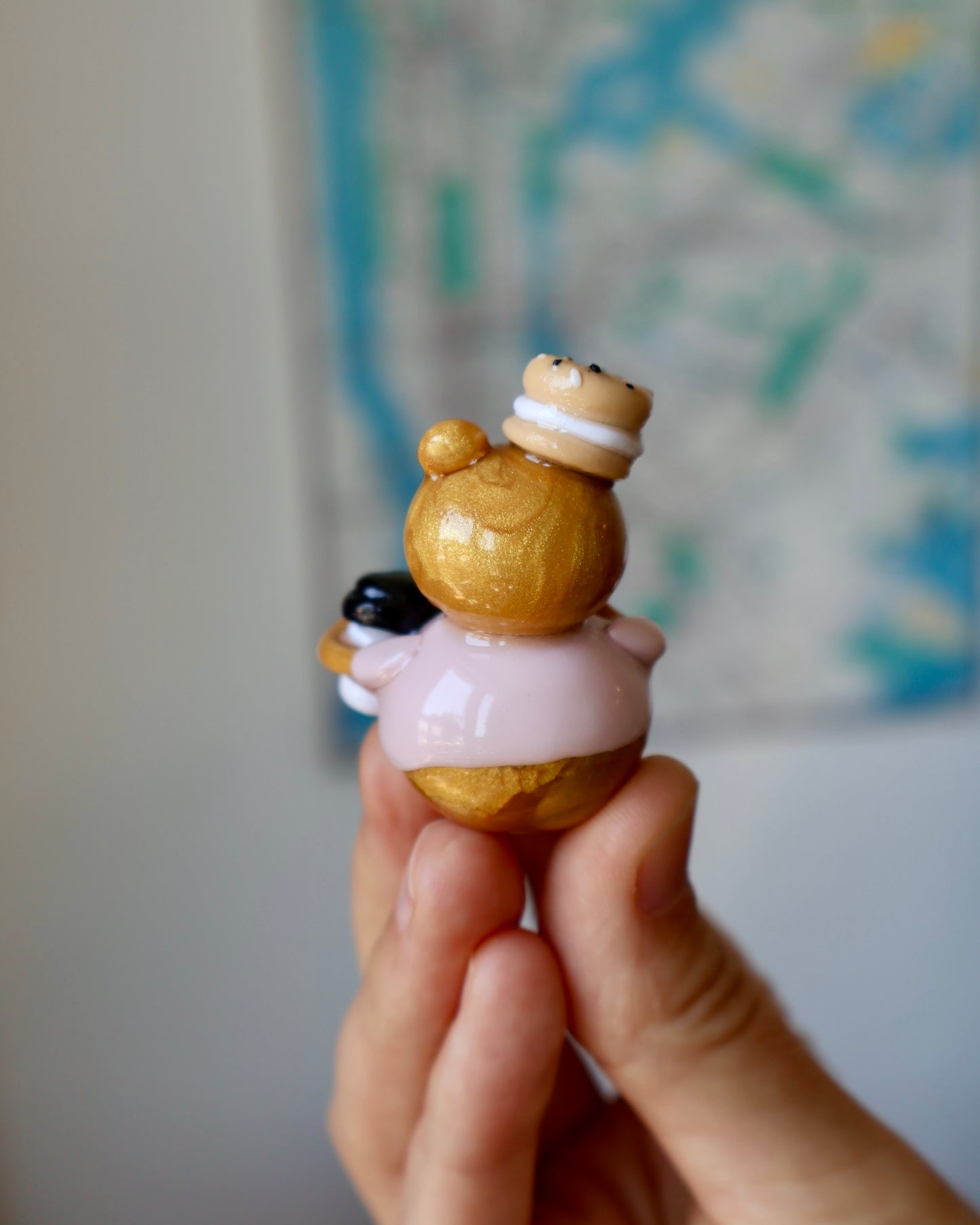 Breakfast "I <3 NYC" Florence Figurine/Keychain