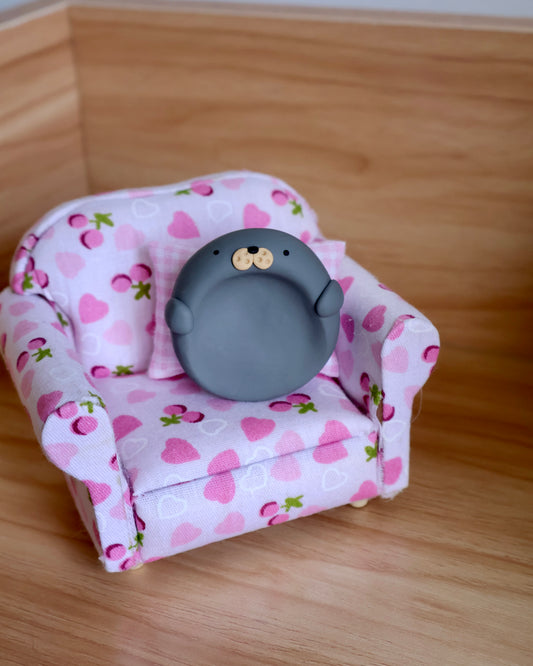 Gray Seal Worry Stone