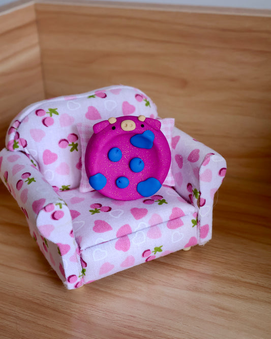 Blueberry Cow Worry Stone