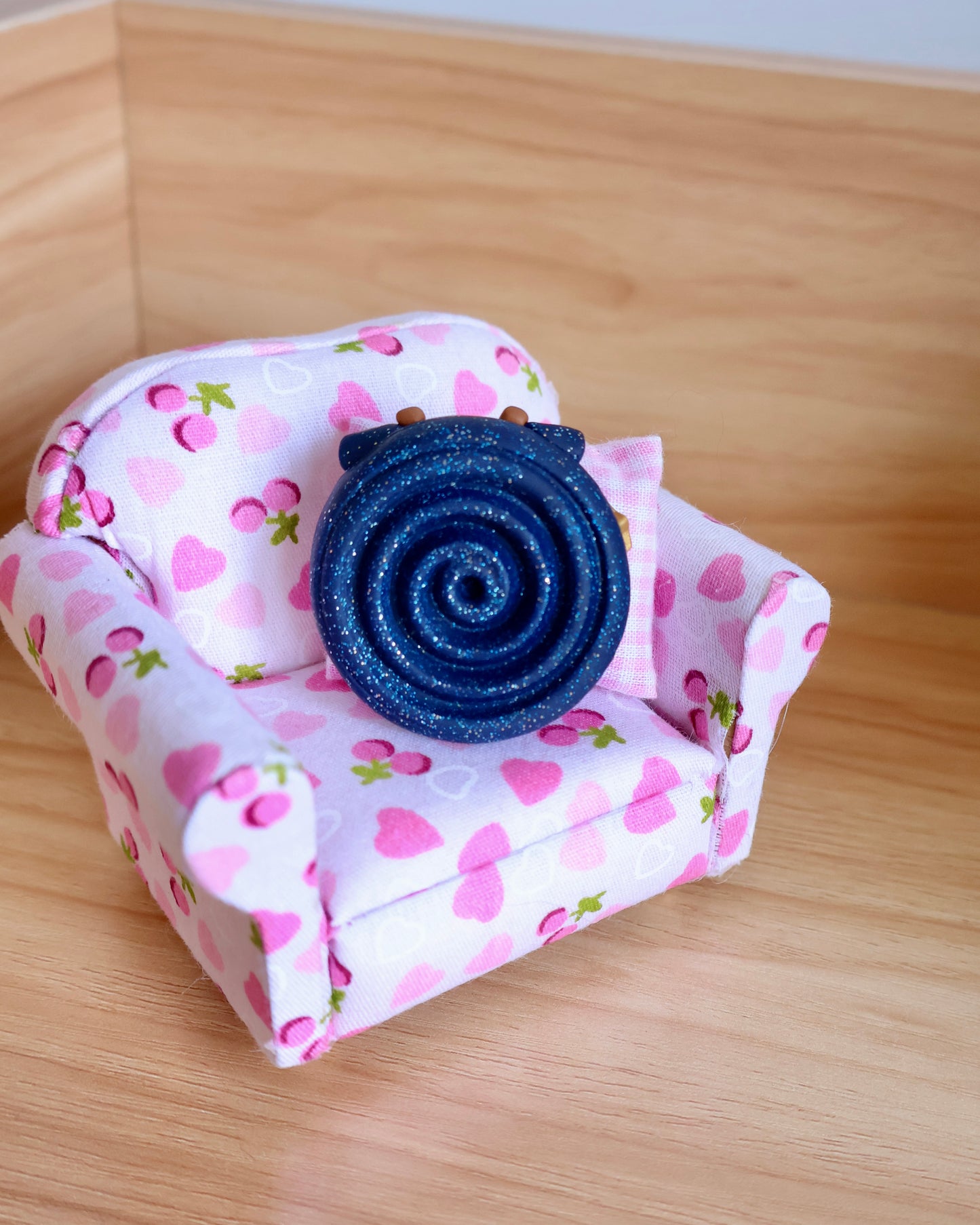 Starry Nights Cow Worry Stone