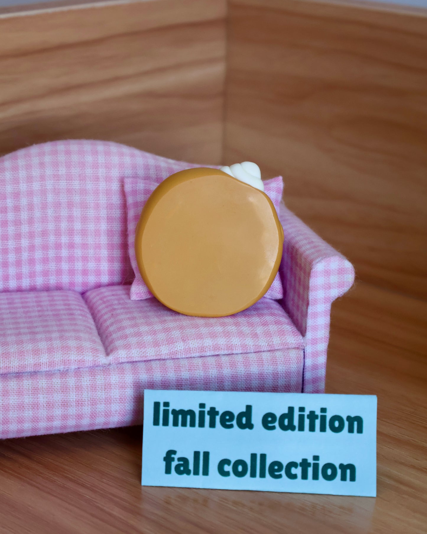 Pumpkin Pie Seal Worry Stone