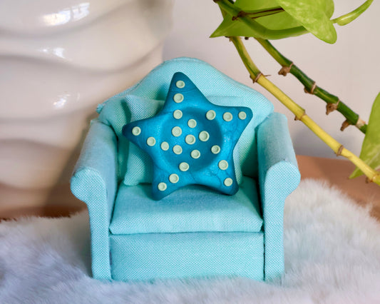 Blue Starfish Worry Stone