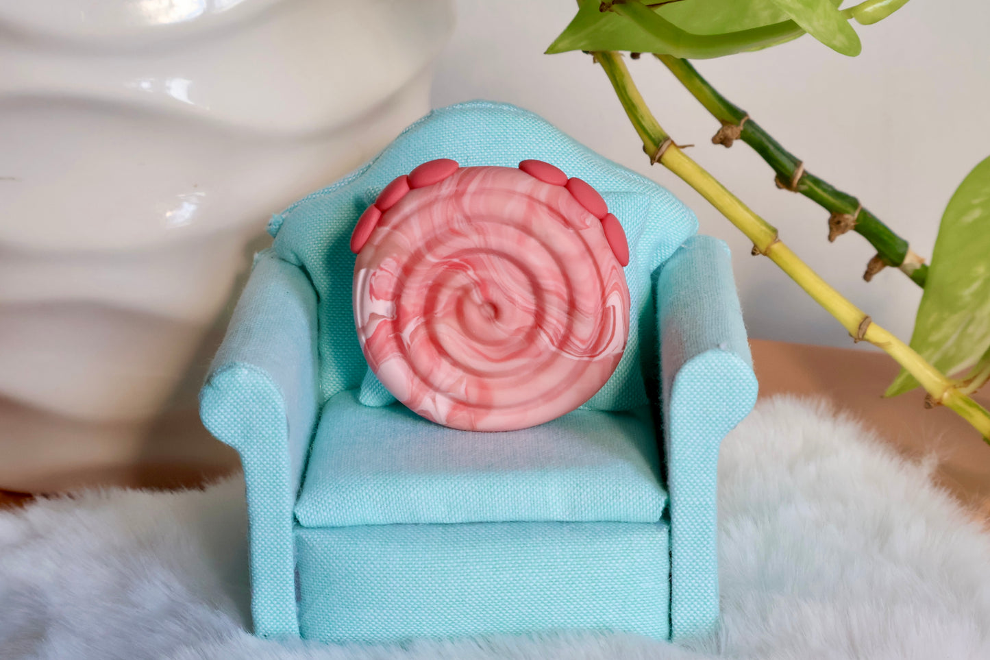 Lovey Axolotl Worry Stone